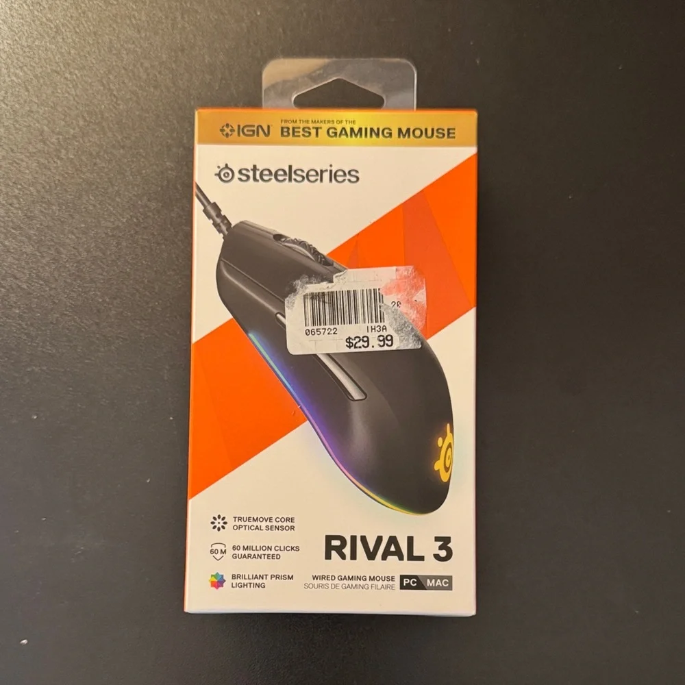 SteelSeries Rival 3 Gaming Mouse